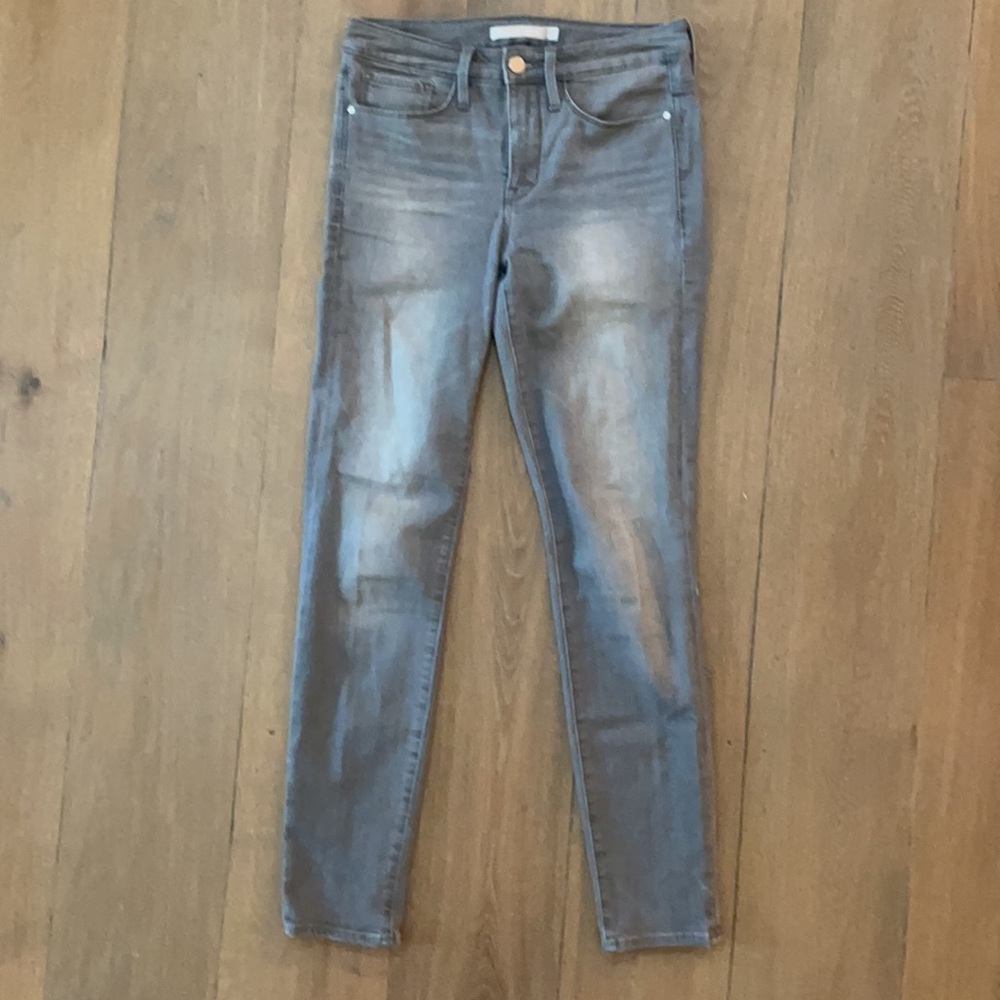 Athleta Sculptek Gray Denim Jeans- size 6
